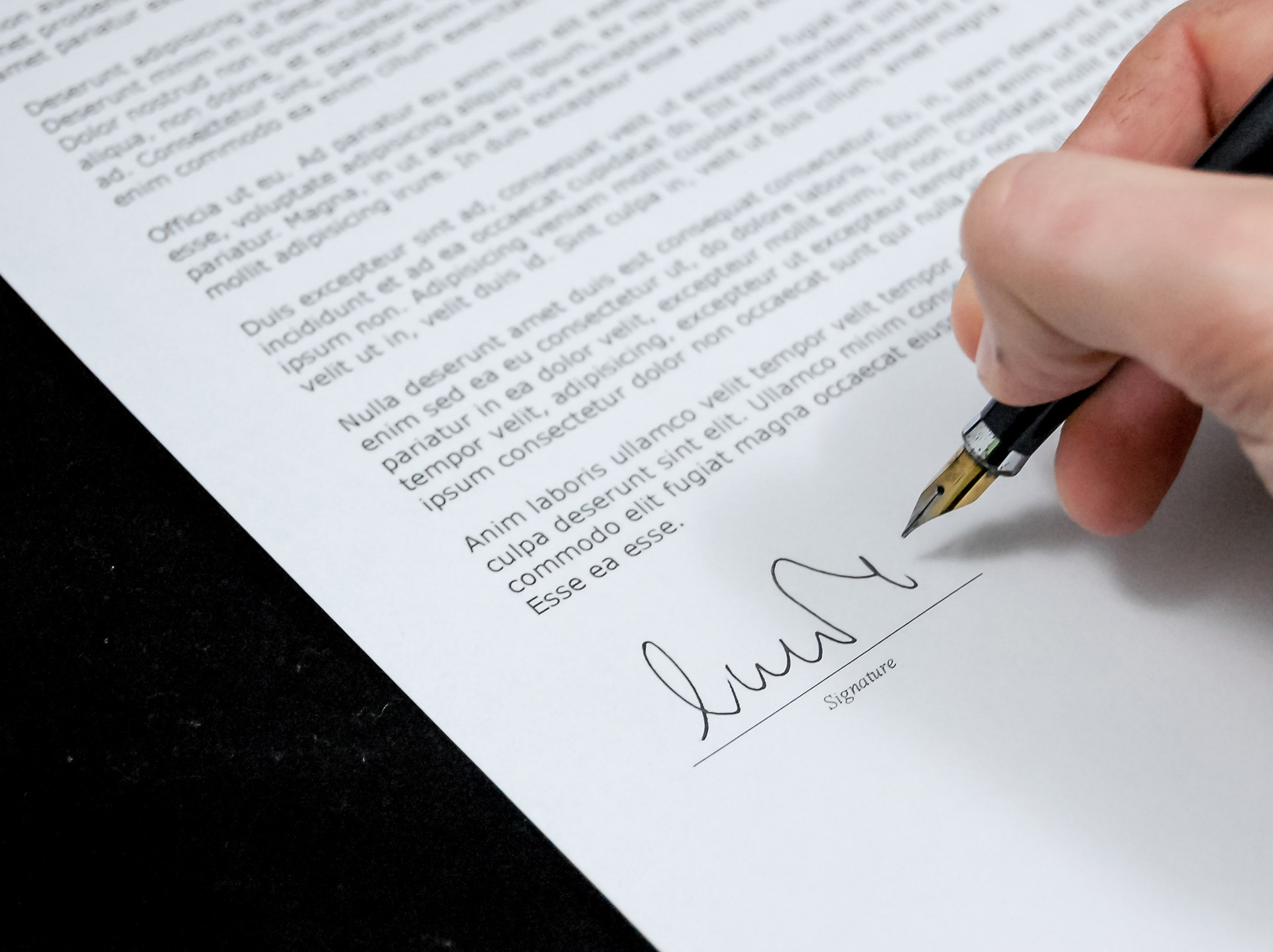 Agreements